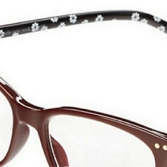 New KATE SPADE Tinlee Opal Burgundy Reading Glasses 2.0 - Picture 3 of 3